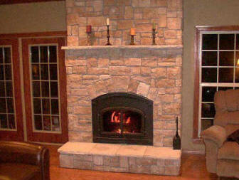 fireplace remodel